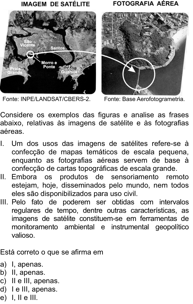 Questão 45 no caderno  da FUVEST 2009