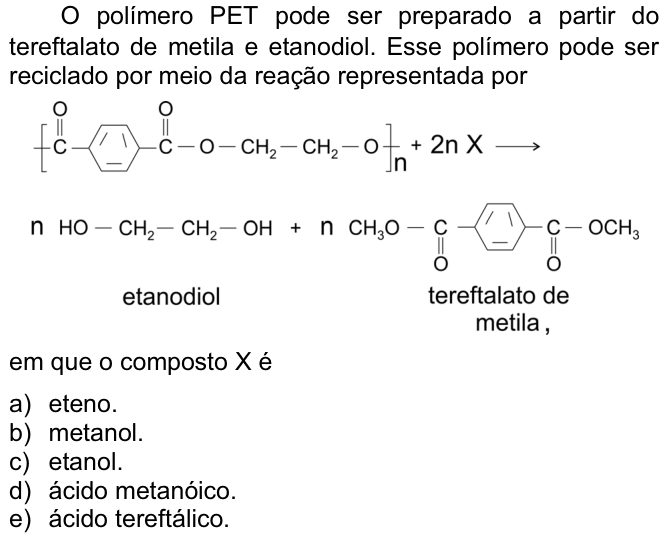 Questão 65 no caderno  da FUVEST 2009