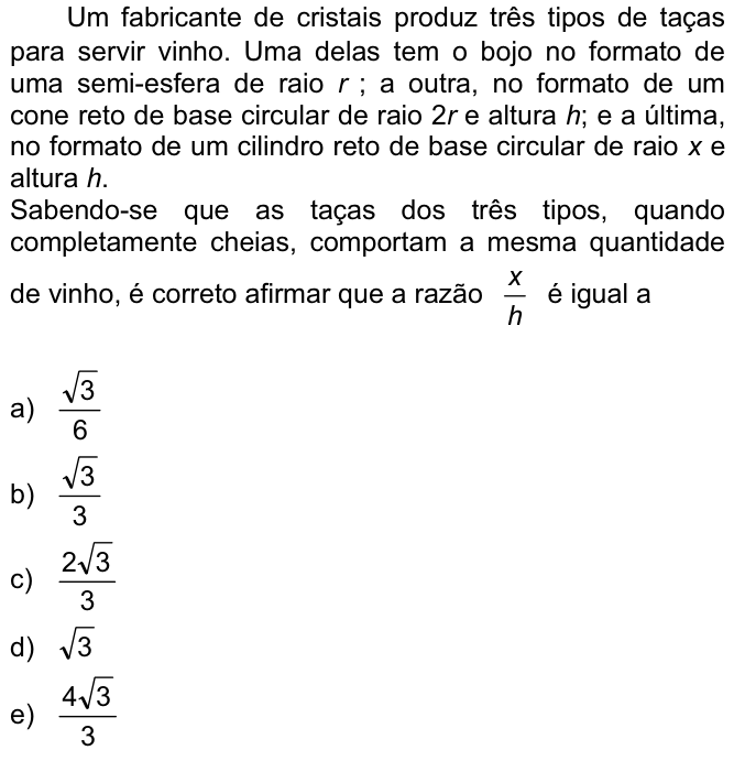 Questão 78 no caderno  da FUVEST 2009