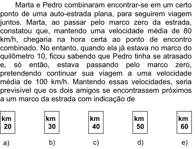 Questão 81 no caderno  da FUVEST 2009