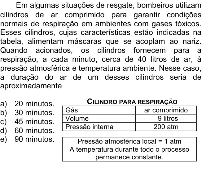 Questão 15 no caderno  da FUVEST 2008