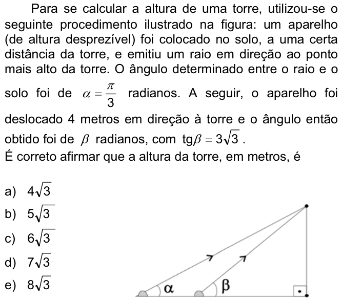 Questão 32 no caderno  da FUVEST 2008