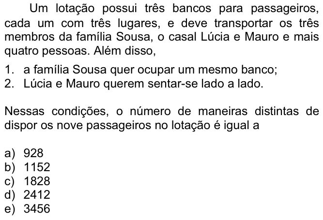 Questão 38 no caderno  da FUVEST 2008