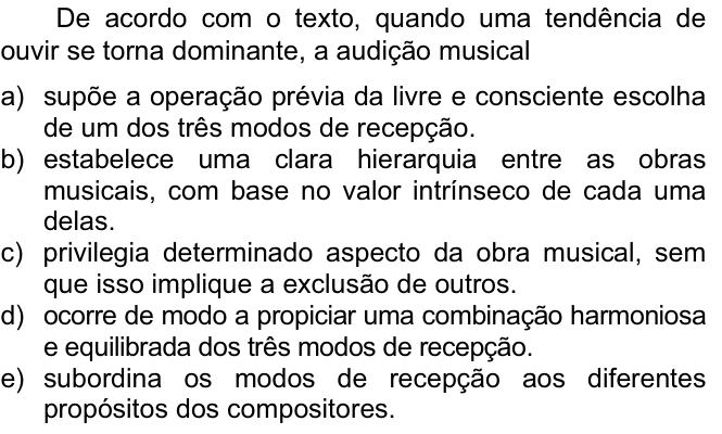 Questão 40 no caderno  da FUVEST 2008