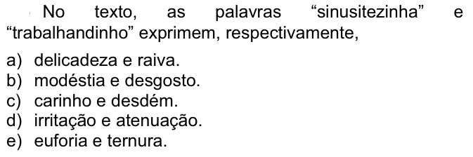 Questão 44 no caderno  da FUVEST 2008