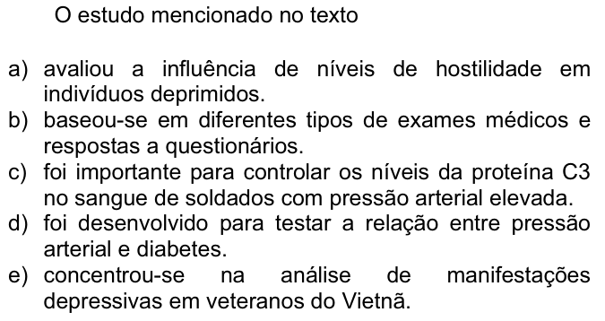 Questão 59 no caderno  da FUVEST 2008