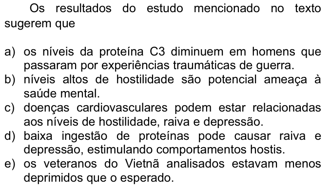 Questão 60 no caderno  da FUVEST 2008