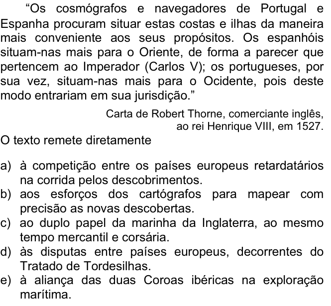 Questão 73 no caderno  da FUVEST 2008