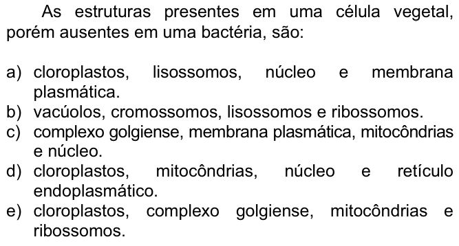 Questão 82 no caderno  da FUVEST 2008