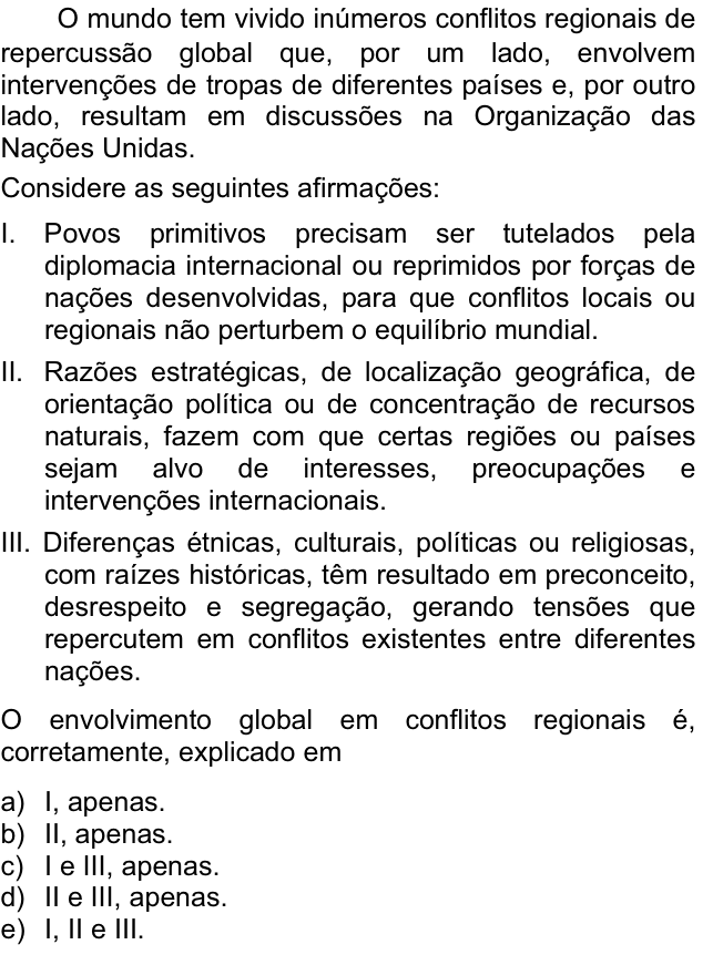 Questão 8 no caderno  da FUVEST 2007