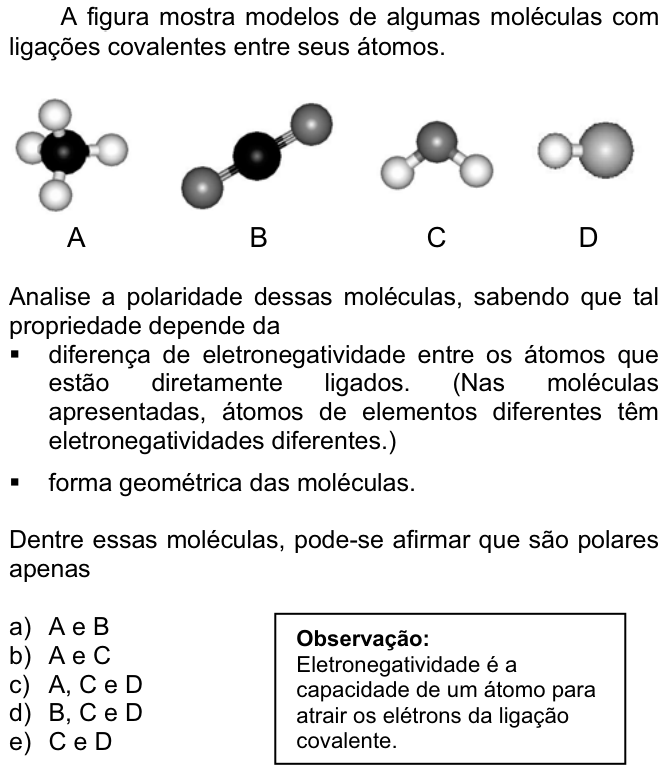 Questão 23 no caderno  da FUVEST 2007