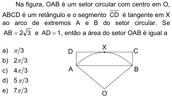 Questão 32 no caderno  da FUVEST 2007