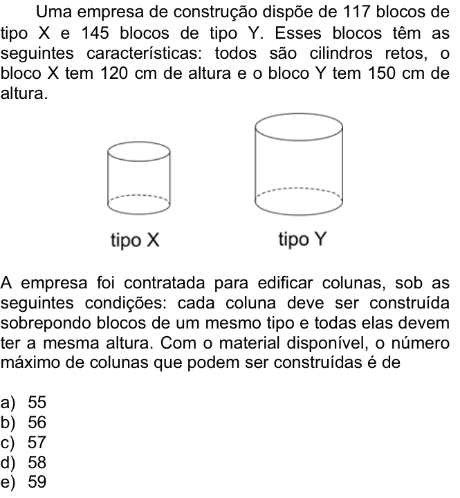 Questão 35 no caderno  da FUVEST 2007