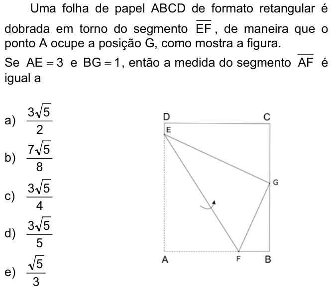 Questão 37 no caderno  da FUVEST 2007