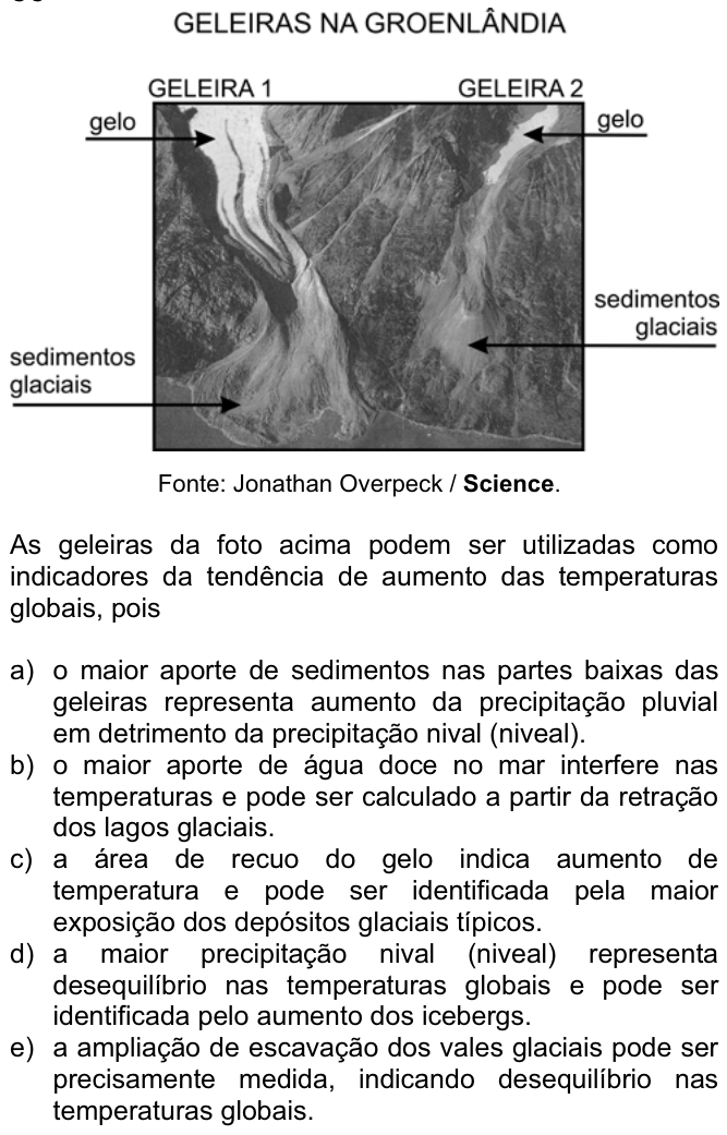 Questão 53 no caderno  da FUVEST 2007