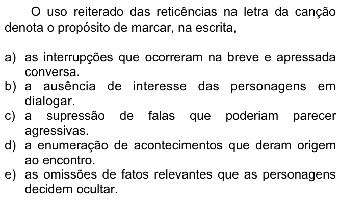 Questão 61 no caderno  da FUVEST 2007