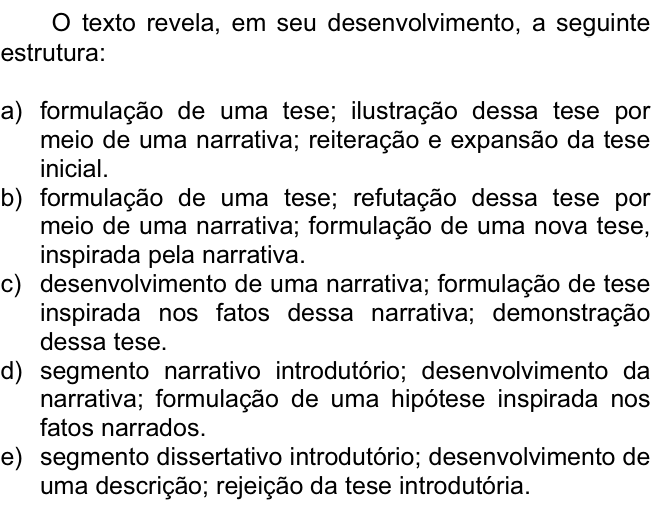 Questão 68 no caderno  da FUVEST 2007
