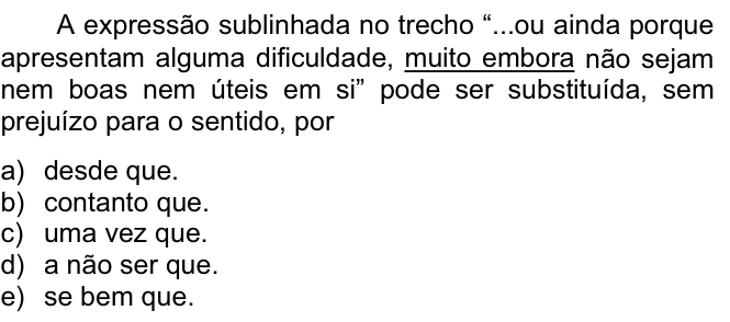 Questão 69 no caderno  da FUVEST 2007
