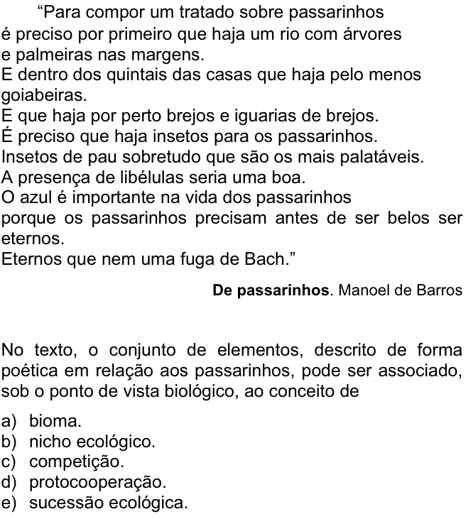 Questão 81 no caderno  da FUVEST 2007