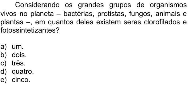 Questão 83 no caderno  da FUVEST 2007