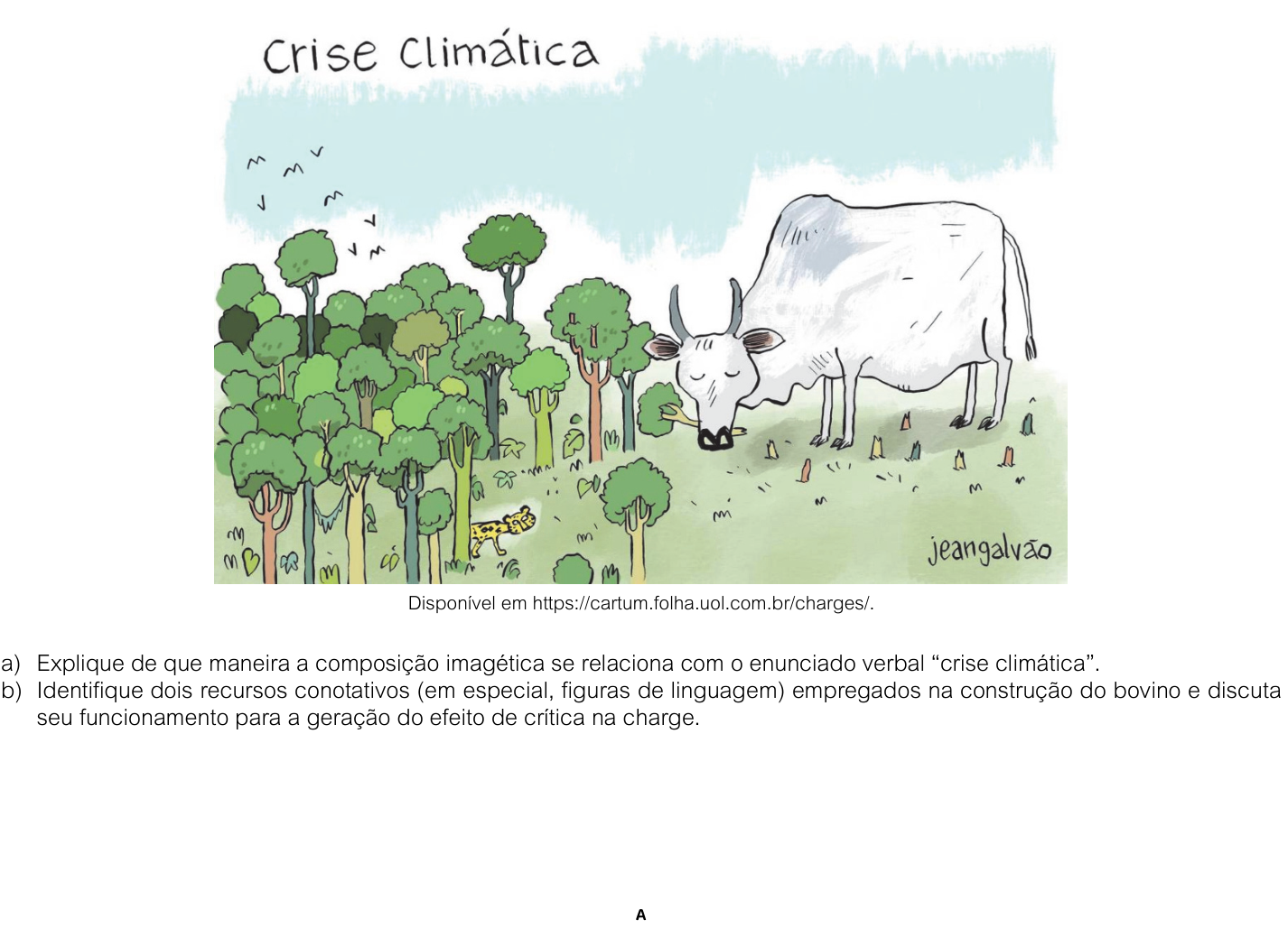 Questão 10 no caderno  da 2ª fase da FUVEST 2026