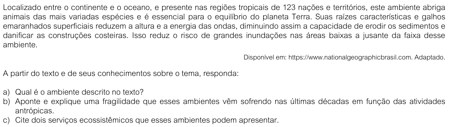 Questão G03 no caderno  da 2ª fase da FUVEST 2026