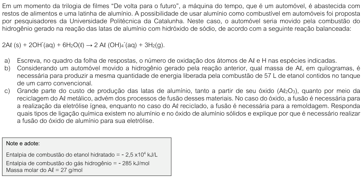 Questão Q05 no caderno  da 2ª fase da FUVEST 2026