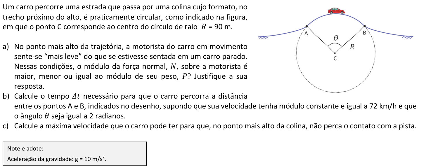 Questão F02 no caderno  da 2ª fase da FUVEST 2025