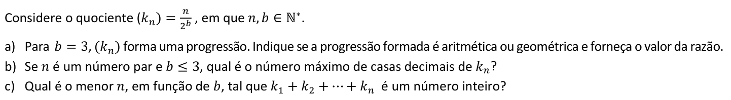 Questão M05 no caderno  da 2ª fase da FUVEST 2025