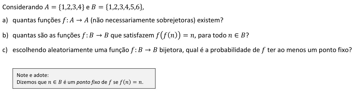 Questão M03 no caderno  da 2ª fase da FUVEST 2023