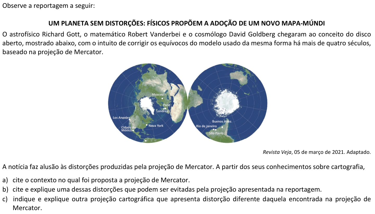 Questão G04 no caderno  da 2ª fase da FUVEST 2023