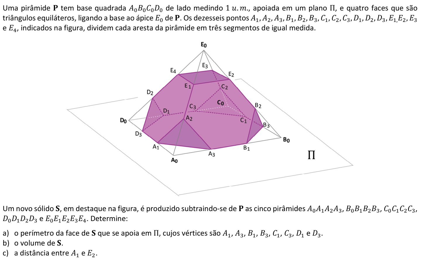 Questão M04 no caderno  da 2ª fase da FUVEST 2022