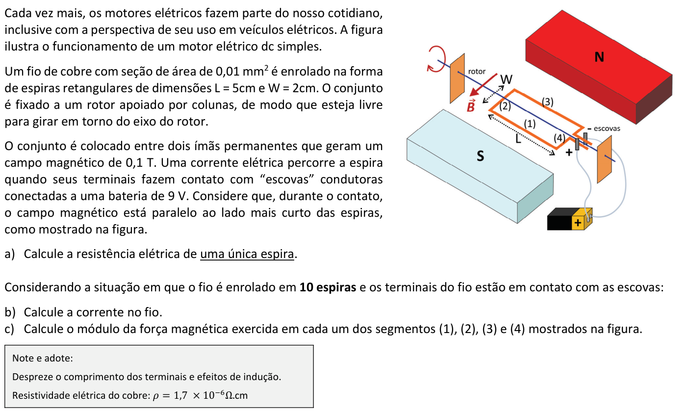 Questão F05 no caderno  da 2ª fase da FUVEST 2021