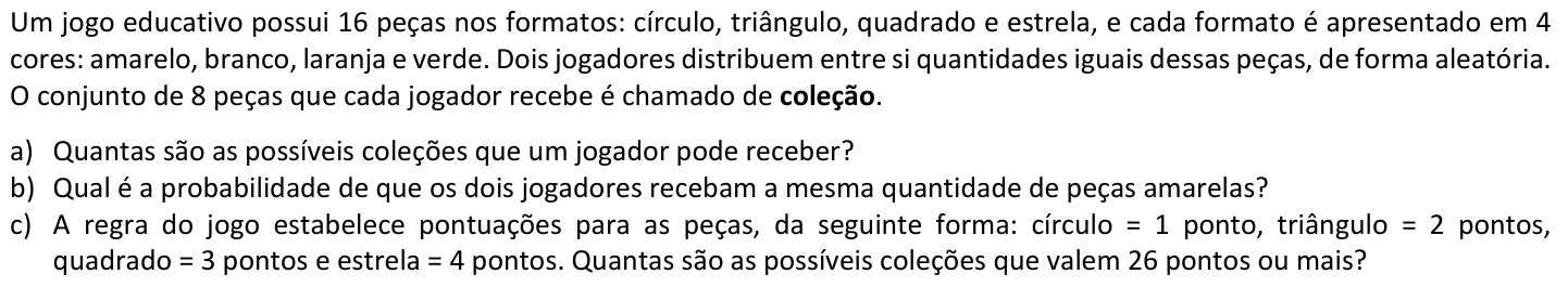 Questão M03 no caderno  da 2ª fase da FUVEST 2020