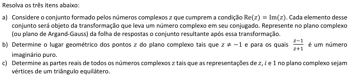 Questão M06 no caderno  da 2ª fase da FUVEST 2020