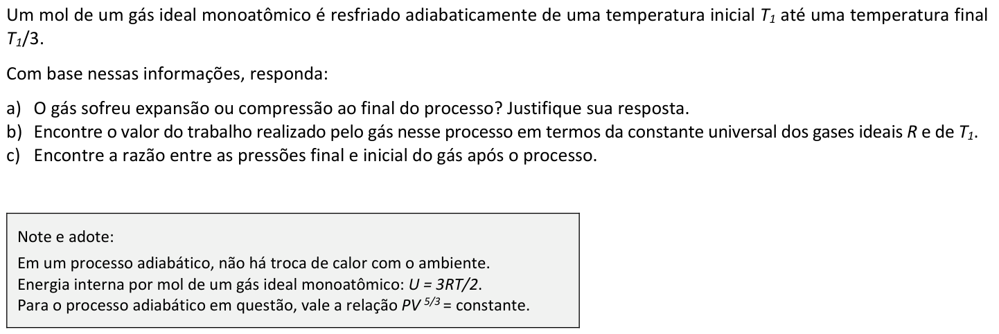 Questão F02 no caderno  da 2ª fase da FUVEST 2020