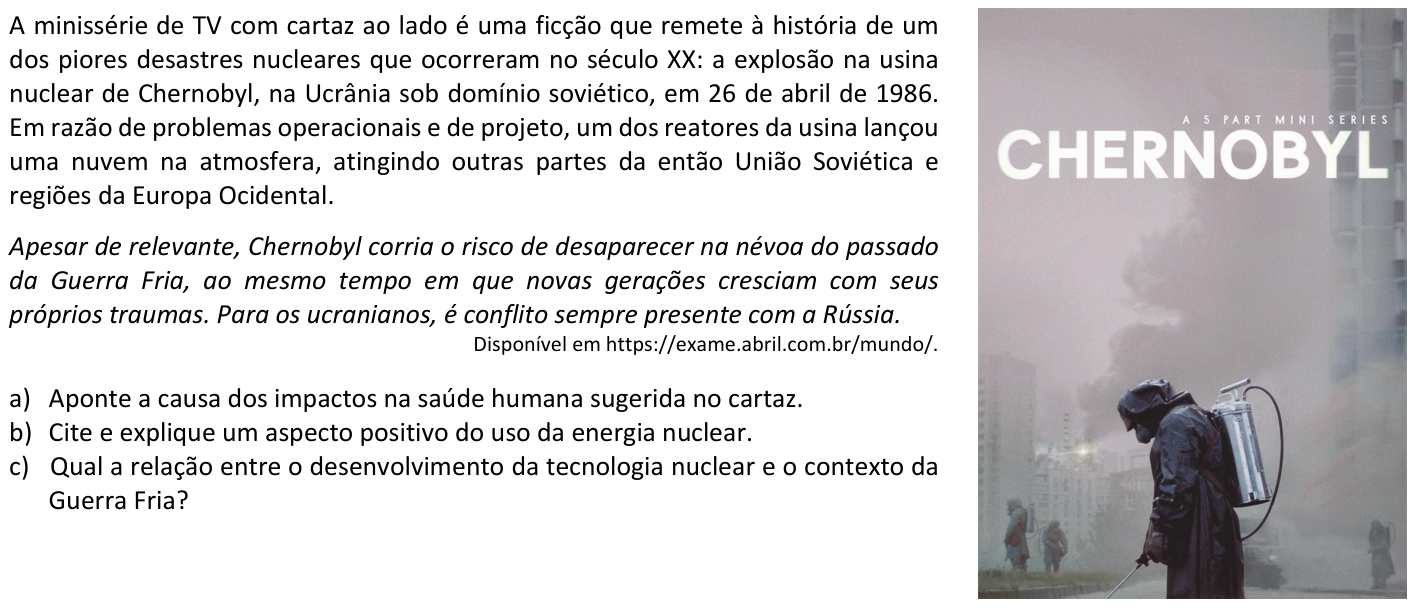 Questão G01 no caderno  da 2ª fase da FUVEST 2020