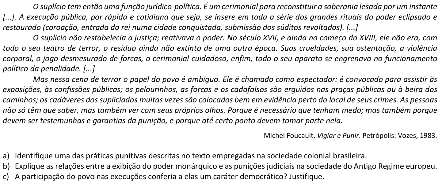 Questão H02 no caderno  da 2ª fase da FUVEST 2020
