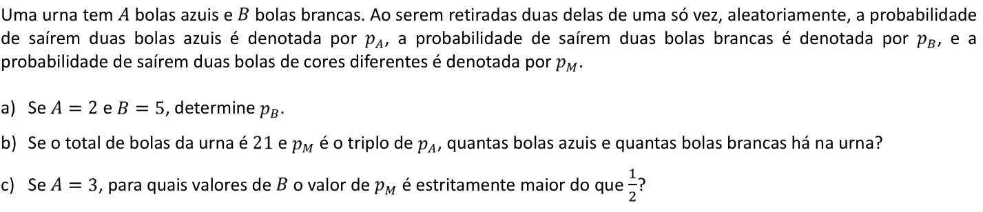 Questão M04 no caderno  da 2ª fase da FUVEST 2019