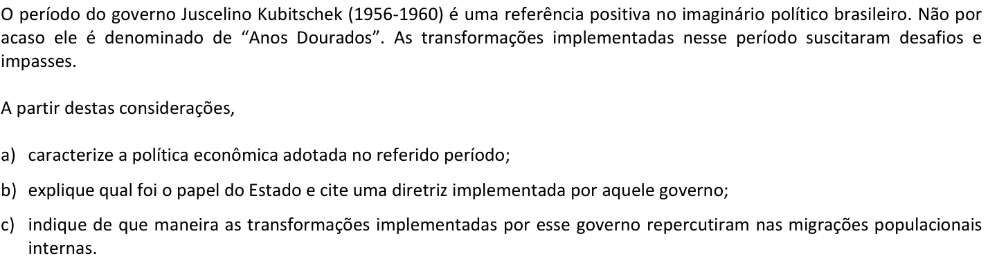 Questão H01 no caderno  da 2ª fase da FUVEST 2019