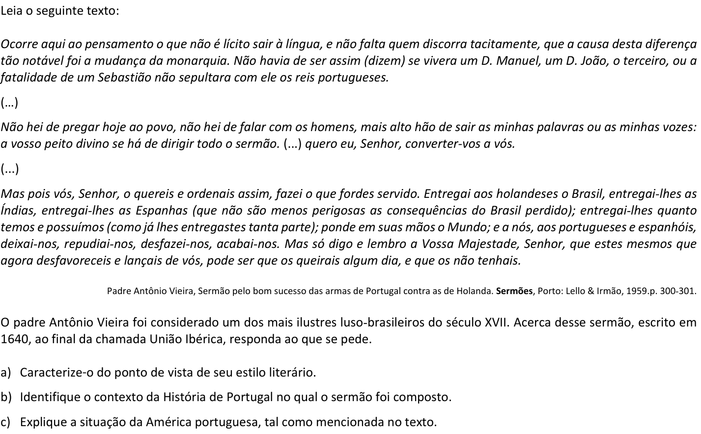 Questão H02 no caderno  da 2ª fase da FUVEST 2019