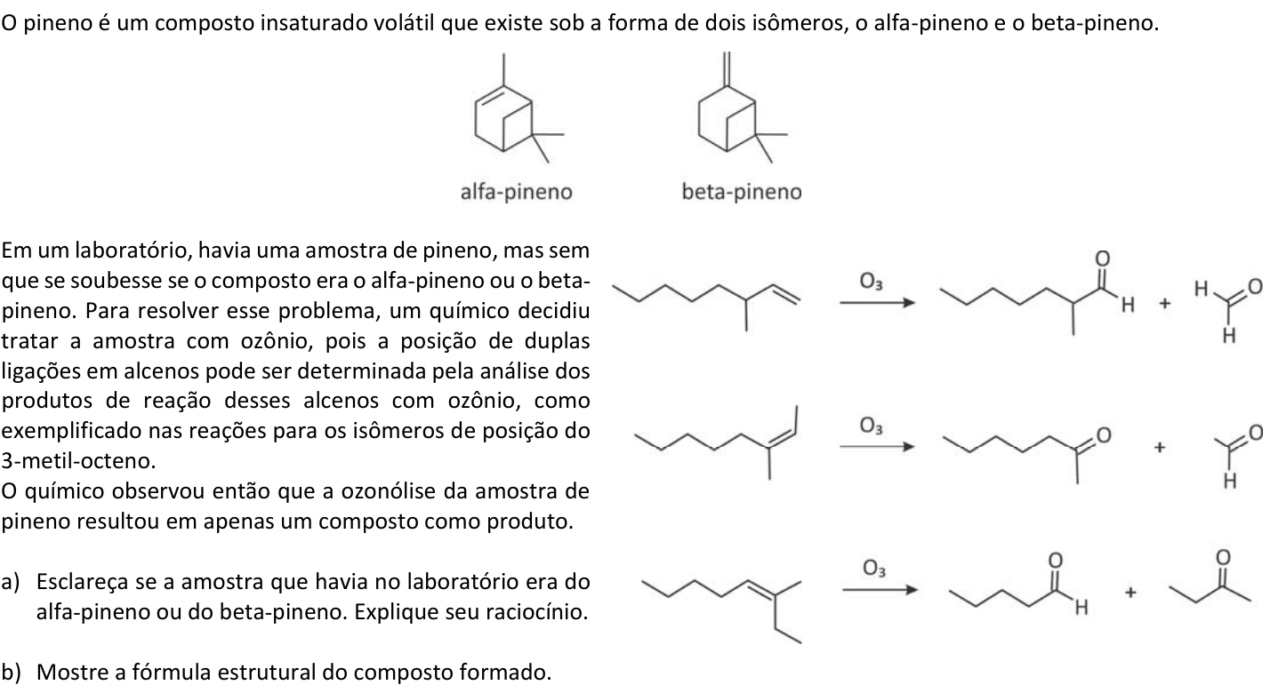Questão Q05 no caderno  da 2ª fase da FUVEST 2018