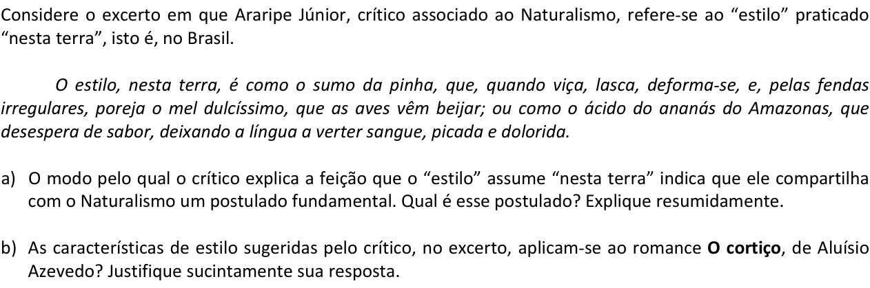 Questão 7 no caderno  da 2ª fase da FUVEST 2017