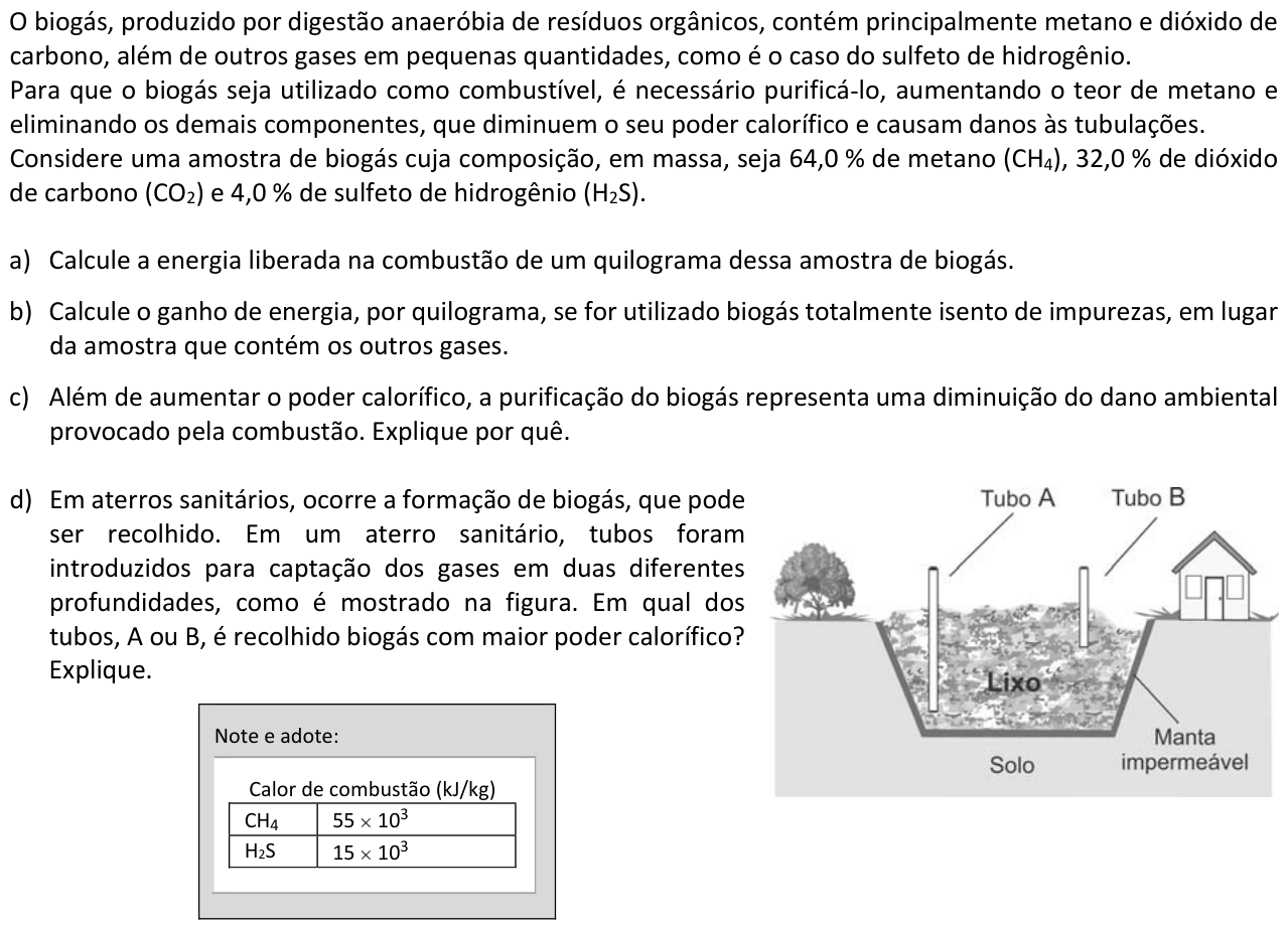 Questão 3 no caderno  da 2ª fase da FUVEST 2017