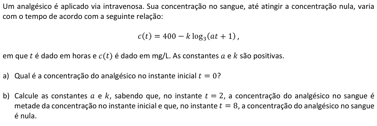 Questão M06 no caderno  da 2ª fase da FUVEST 2017