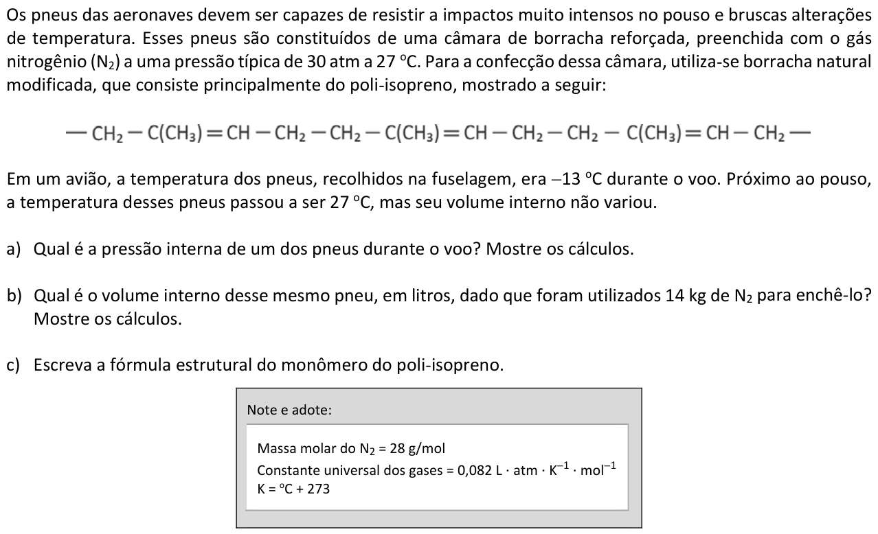 Questão Q05 no caderno  da 2ª fase da FUVEST 2017