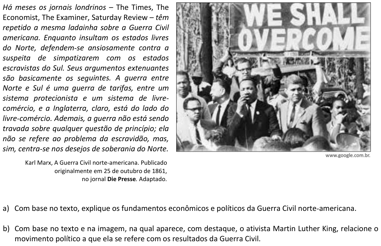 Questão H03 no caderno  da 2ª fase da FUVEST 2017