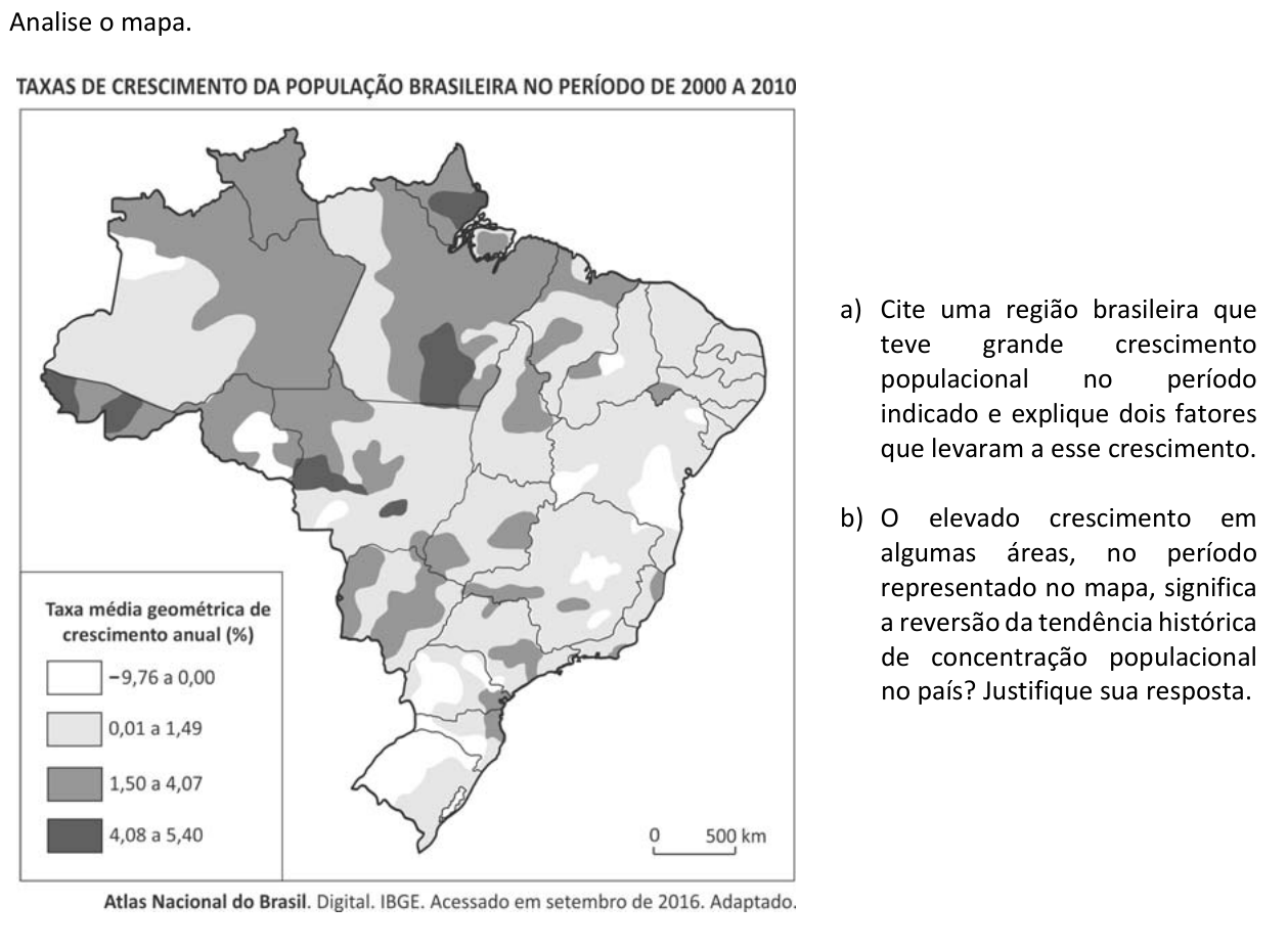 Questão G05 no caderno  da 2ª fase da FUVEST 2017