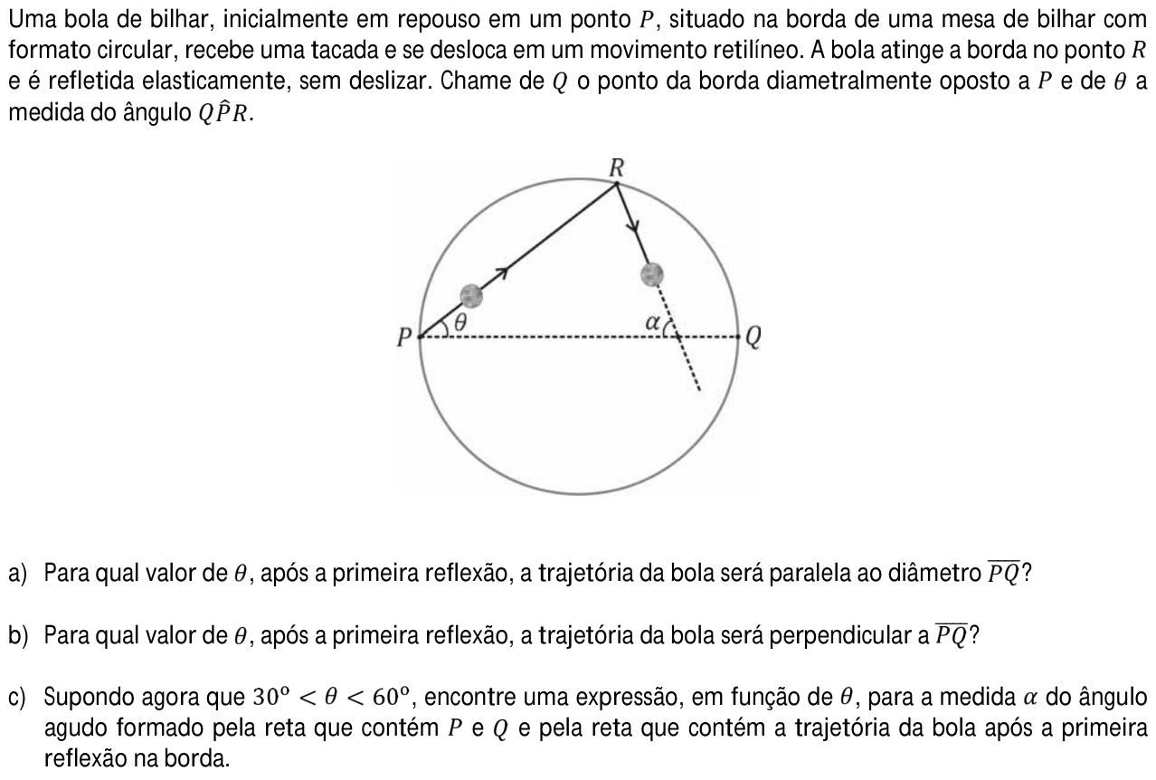 Questão 9 no caderno  da 2ª fase da FUVEST 2016