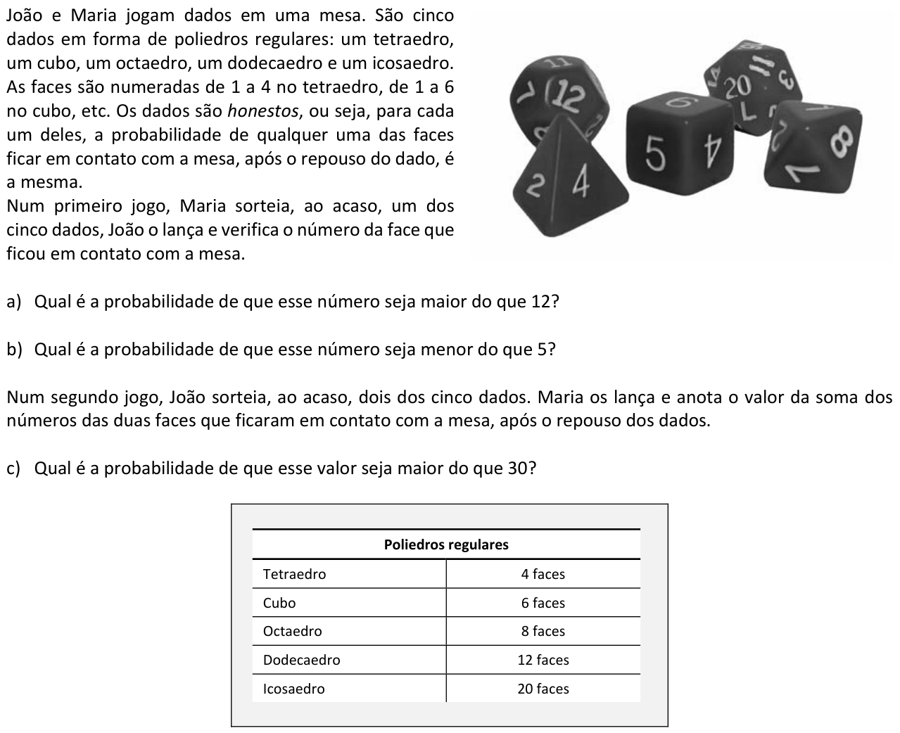 Questão M03 no caderno  da 2ª fase da FUVEST 2016